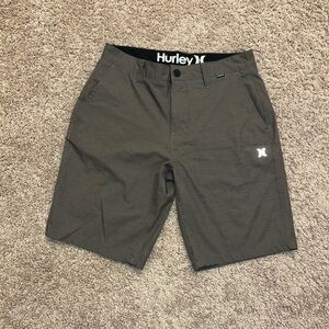 Hurley Hybrid Shorts Swim or Casual- Dark Green